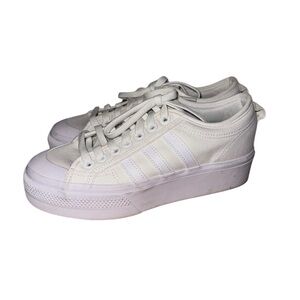 Adidas Women's White Platform Sneakers